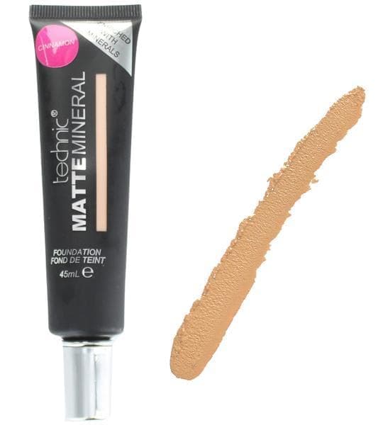 Technic MATTE MINERAL Full Coverage Foundation-Cinnamon