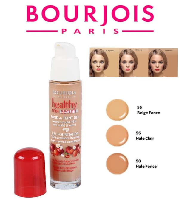 Bourjois Healthy Mix Serum Gel Foundation - 56 Light Bronze