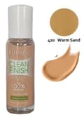 Miniatyrbild 1 av 2: Rimmel Clean Finish Vitamin A E mineral Foundation-420 Warm Sand