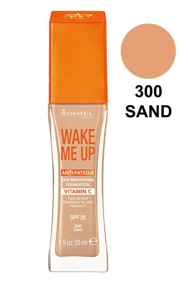 Rimmel Wake Me Up SPF15 Anti-Fatigue Foundation-300 Sand