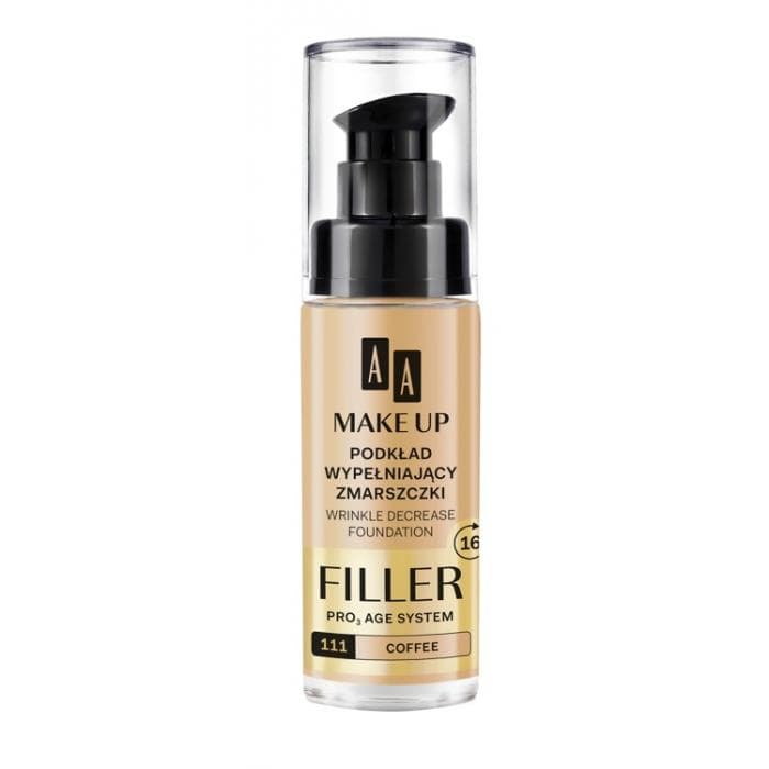 AA Make Up Filler Wrinkle Decrease Foundation Pro Age System Primer 111 Coffee 30 ml
