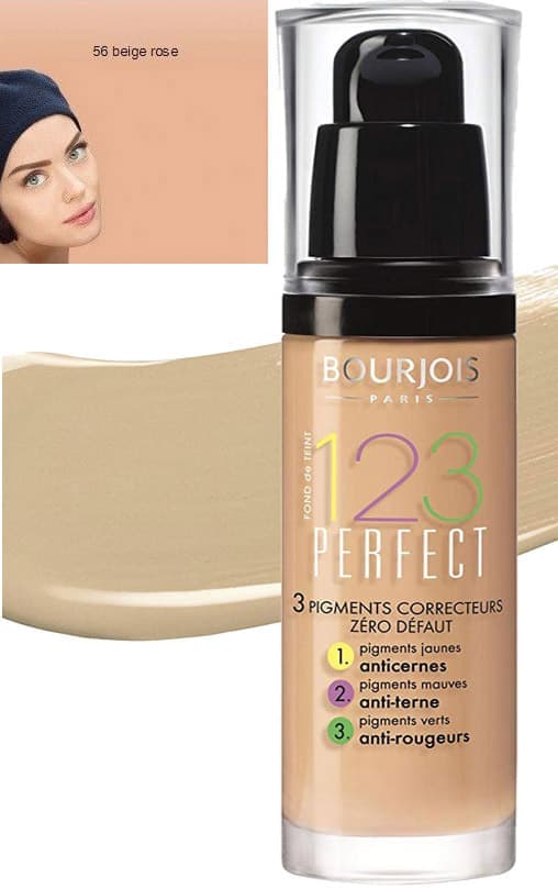 Bourjois 123 Perfect  Foundation - 56 Rose Beige