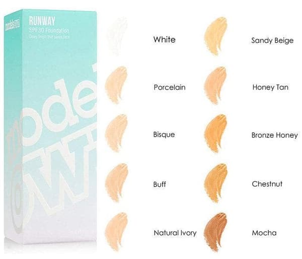 Models Own Runway Oilfree SPF30 Matte Foundation-03 Bisque