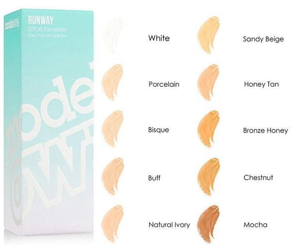 Models Own Runway Oilfree SPF30 Matte Foundation-09 Bronze Honey