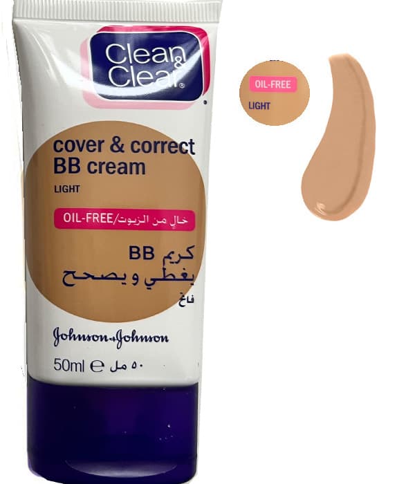 Johnson-Johnson Clean and Clear Cover & Correct BB - Light
