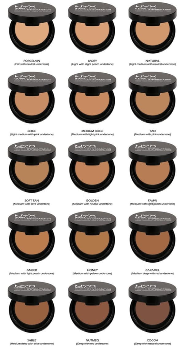 NYX Hydra Touch Powder Foundation - 10 Ambre