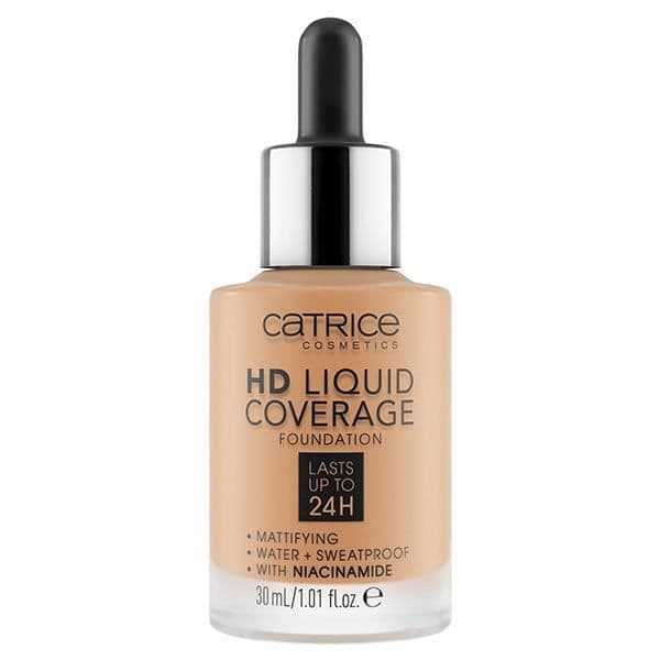 Catrice Face HD Liquid Coverage Foundation N°046 Camel Beige 30ml