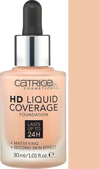 CATRICE LIQUID COVERAGE HD FOUNDATION 020