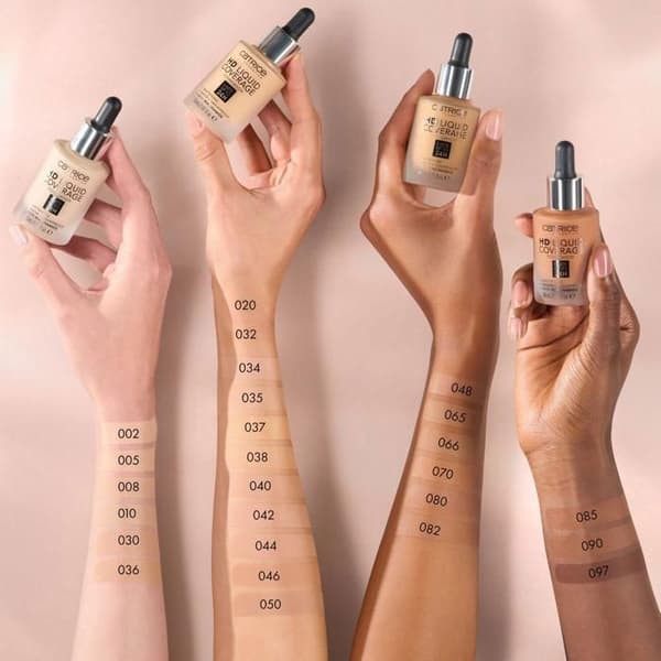 CATRICE LIQUID COVERAGE HD FOUNDATION 030