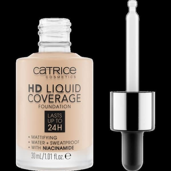 CATRICE LIQUID COVERAGE HD FOUNDATION 030