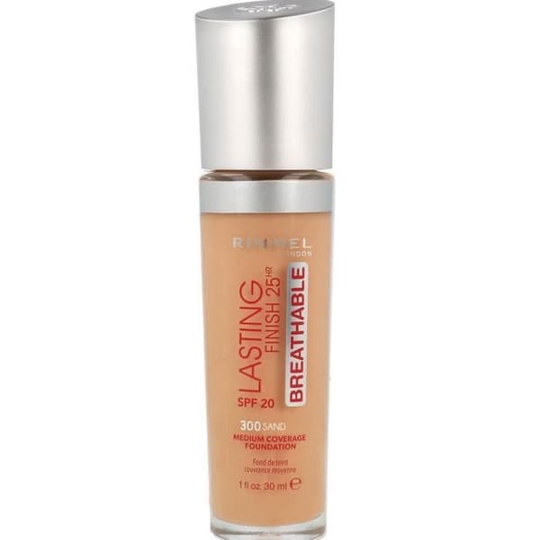 Rimmel London Lasting Finish Foundation Medium täckning 25h SPF20 30ml Sand #300