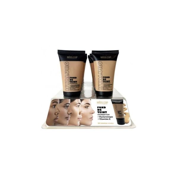 Miss Cop - Hyaluronsyrabasert foundation 30 ml - 06 Beige Moyen