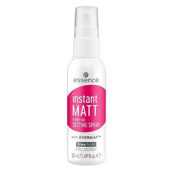 Spray Fixeringsmedel för Smink - Essence - Instant Matt 50ml - Mattande - Långvarig hållbarhet - Alla hudtyper