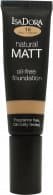 IsaDora Natural Matt Oil-Free Foundation 35ml - 16 Cream