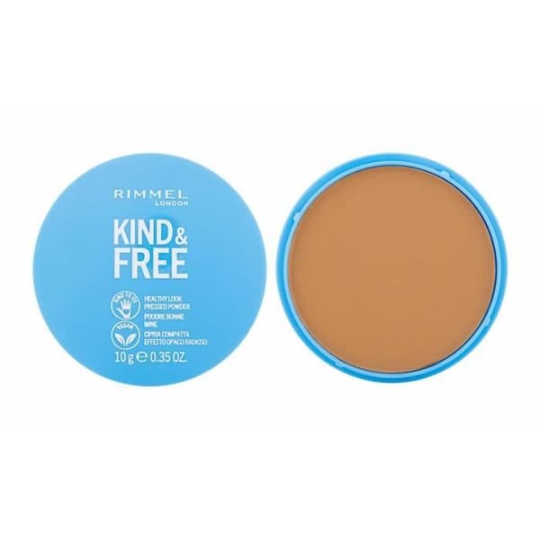 Rimmel London 10g snäll och fri hälsosam look pressad pulver, 040 Bronzing,