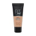 Miniatyrbild 3 av 4: Maybelline Fit Me Foundation 124 Sand 30ml