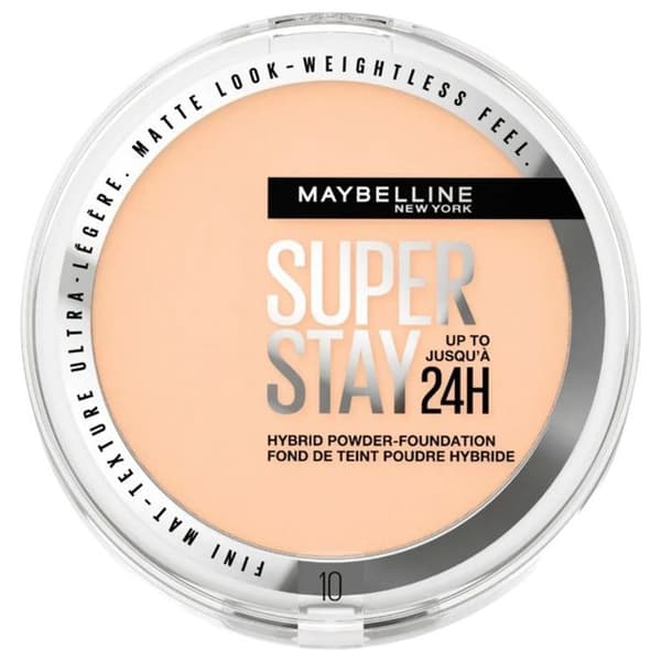 Maybelline New York Superstay 24H Hybrid Foundation-Powder Longwear 10