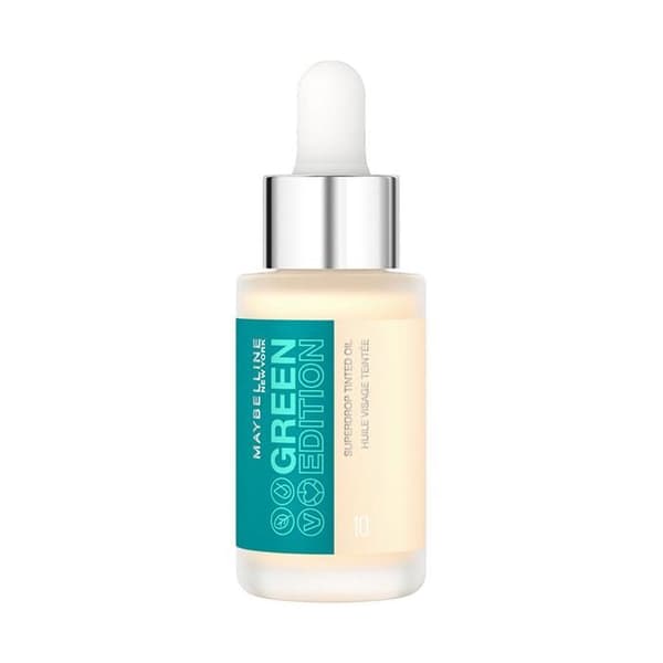 Huile Visage - MAYBELLINE NEW YORK - Green Edition Superdrop - Teintée - 30ml - N°10