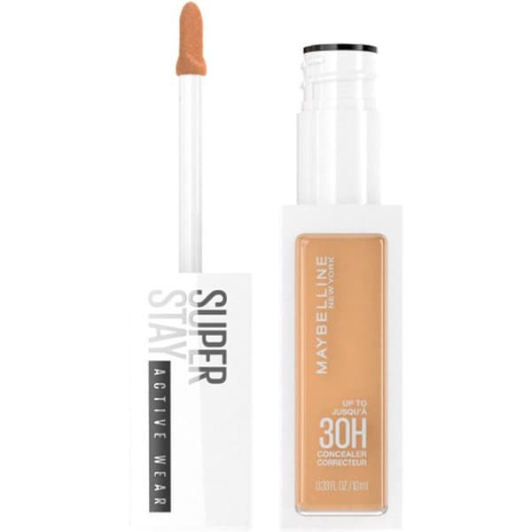 Concealer - MAYBELLINE NEW YORK - Superstay Active Wear 30H - Hög täckning - Långvarig - 30 Honung