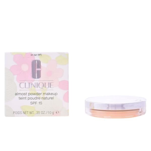 Eau de toilette Clinique ALMOST POWDER naturlig puderhy SPF15 #01-fair 10 gr Kvinna