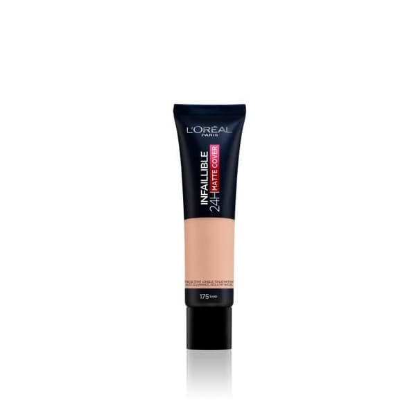 L'OREAL PARIS Infallible 24H Matt Cover High Coverage Foundation - Mattifying/Light 175 Sable