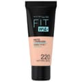 Miniatyrbild 1 av 4: Foundation - Maybelline - Fit Me 220 Natural Beige - 30ml - Icke-komedogen - Mattifierande effekt