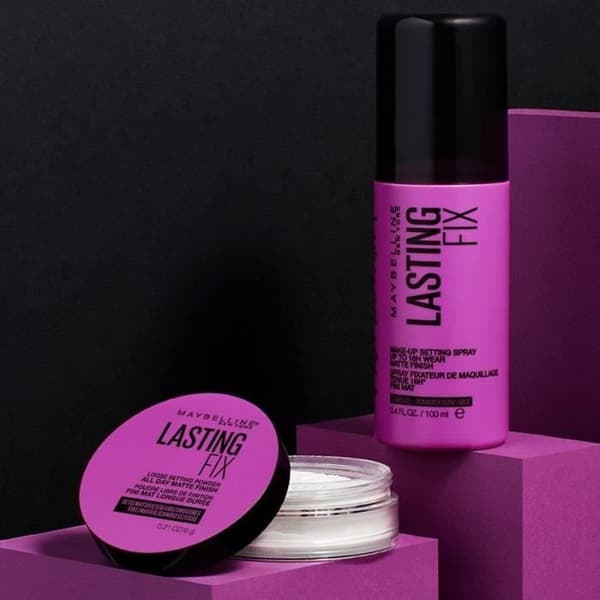 MAYBELLINE Lasting fix lös efterbehandling puder - Fixerande och perfektion - Långvarig matt finish