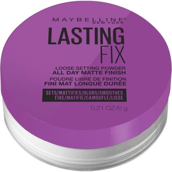 MAYBELLINE Lasting fix lös efterbehandling puder - Fixerande och perfektion - Långvarig matt finish