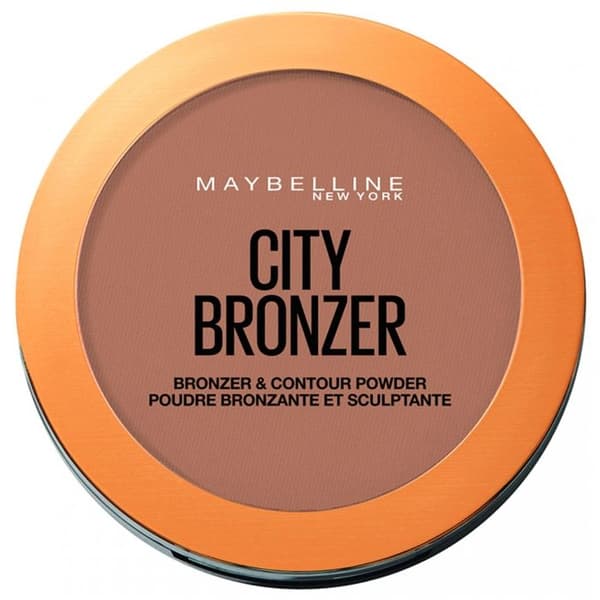 Bronzing powder - Maybelline - City Bronzer 250 Medium Dark - 8g - Matt finish - För alla hudtyper