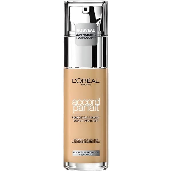 Accord Perfect flytande foundation - L'Oréal Paris - 2N Vanilla - Naturlig täckning - 24H återfuktning
