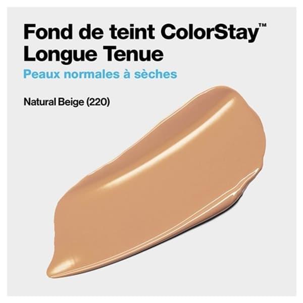 Foundation - REVLON - Colorstay - N°220 Natural Beige - 30ml - SPF skydd