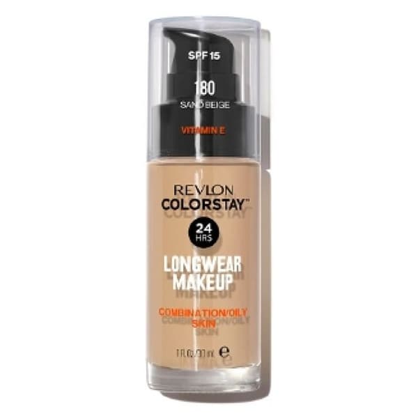 Foundation - REVLON - N°180 Sand Beige - 30ml - Blandad till fet hud - Beige