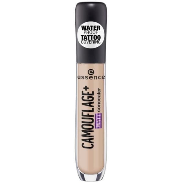 Concealer - Essence - Kamouflage + Matt Corrector - 40 Medium Fawn - Vattentät - Hög täckning - Matt finish