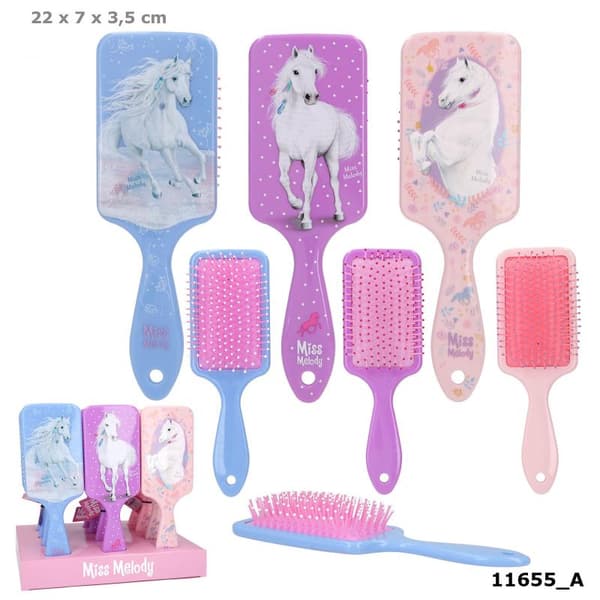 MISS MELODY Häst Hårborste Hairbrush Borste VÄLJ