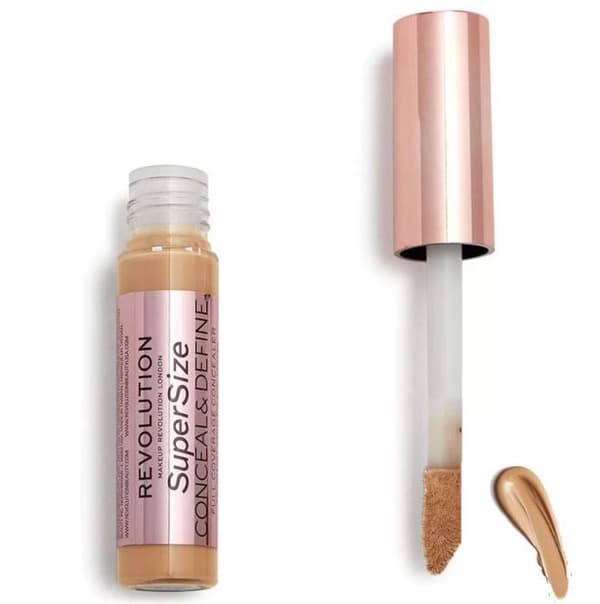 Anticerne - Makeup Revolution - Supersize Conceal &amp; Define - Heltäckande - Vegansk - 13g