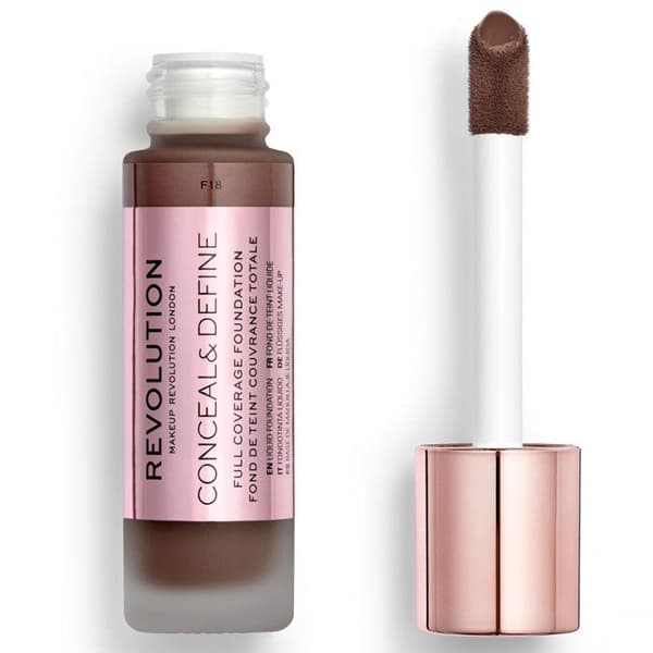 Makeup Revolution - Conceal &amp; Define Foundation - F18