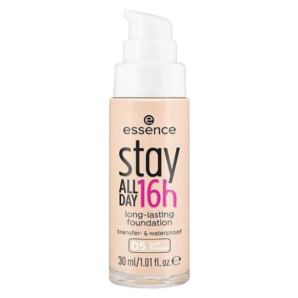 Essence Stay All Day Long-Wear Foundation 16h N°05 Soft Cream 30ml