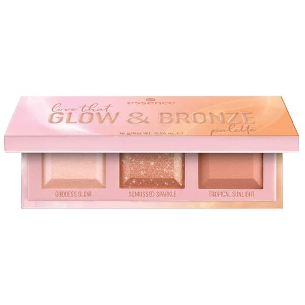 Essence - Love that Glow &amp; Bronze Highlighter Palette -