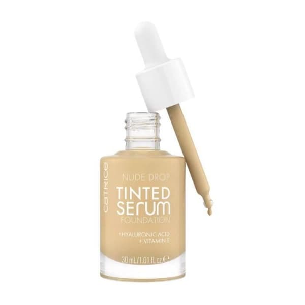 Foundation - CATRICE - Nude Drop Tinted - 020W - Beige - Återfuktande serum