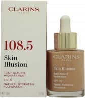 Clarins Skin Illusion Natural Hydrating Foundation SPF15 30ml - 108.5 Cashew