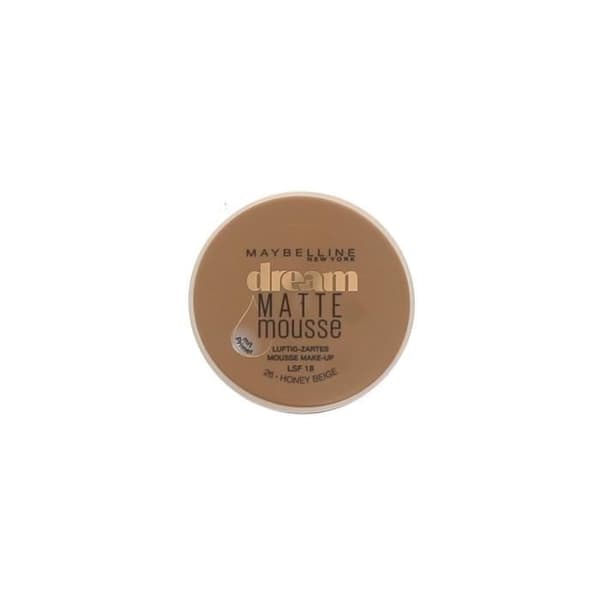 Dream Matte Mousse Foundation Spf 18 Gemey Maybelline 26 Honey Beige