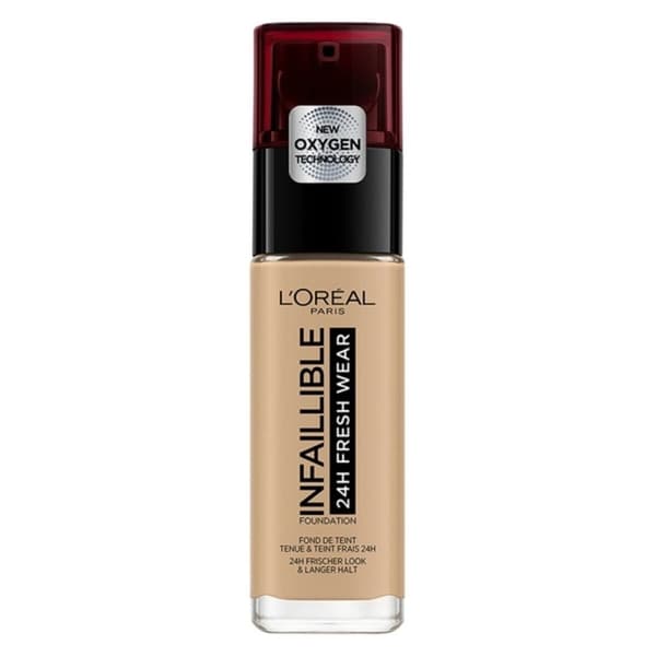 Flydende makeup foundation Infaillible 24H L'Oreal Make Up (30 ml) (30 m) (30 ml) - 110-rose vanilla 30 ml