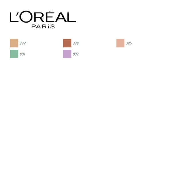 Dækcreme til Ansigtet Infallible L'Oreal Make Up - 338
