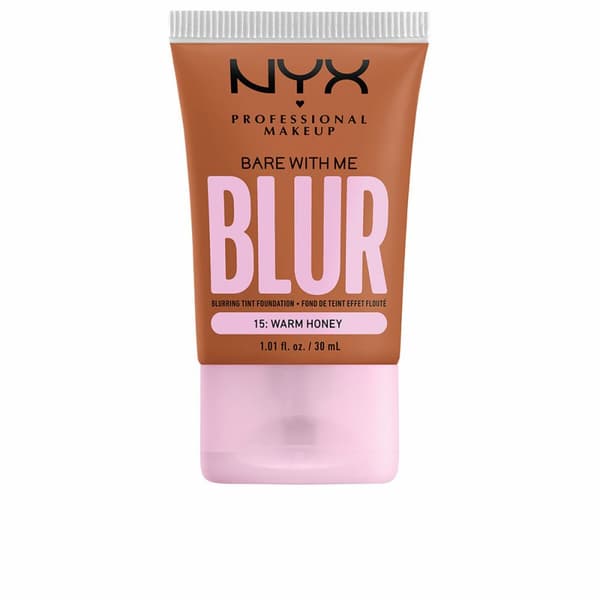 Foundationkräm NYX Bare With Me Blur Nº 15 Warm honey 30 ml