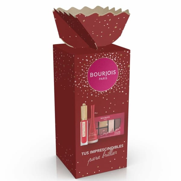 Makeup Sæt Bourjois Rød 3 Dele