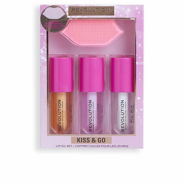 Makeup Sæt Revolution Make Up Kiss & Go 4 Dele