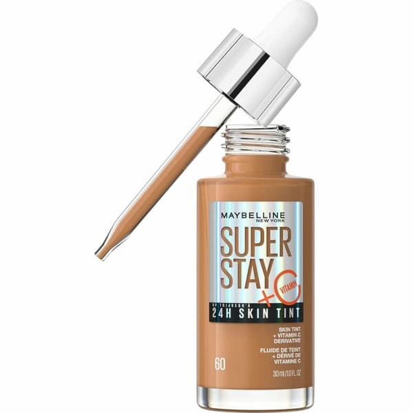Flydende makeup foundation Maybelline Super Stay Skin Tint C-vitamin Nº 60 30 ml