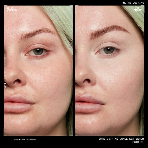 NYX BARE WITH ME CONCELEAR SERUM 01 FAIR