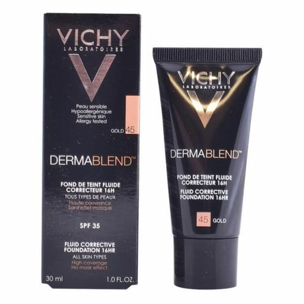 Flydende Makeup Foundation Dermablend Vichy Spf 35 30 ml - 55 - bronze 30 ml