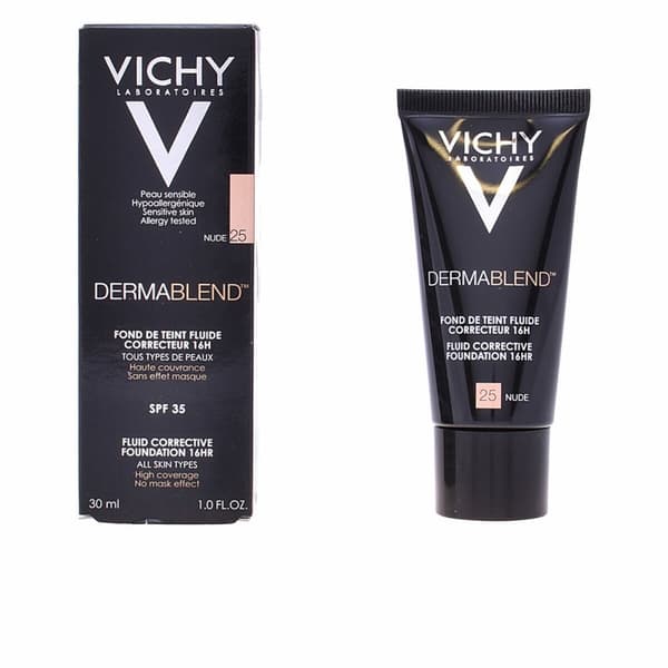 Flydende Makeup Foundation Dermablend Vichy Spf 35 30 ml - 55 - bronze 30 ml